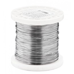 316L stainless steel wire - Ø 0.7 mm - V4A annealed polished stainless steel wire Food-grade quality 0.25 Kg 80 meters