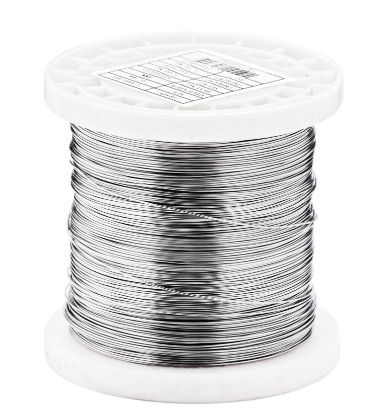 0.0787 inch / 2 mm Annealed Wire Stainless steel annealed wire 122 feet / 40 meter 316L 